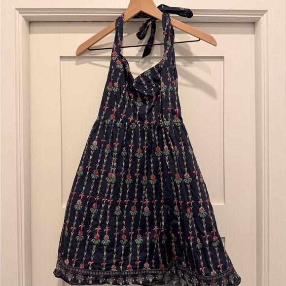 Hill House Dresses & Skirts - Hill House Navy Floral Halter Sundress